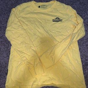 YELLOW DUTCH BROS LONG SLEEVE